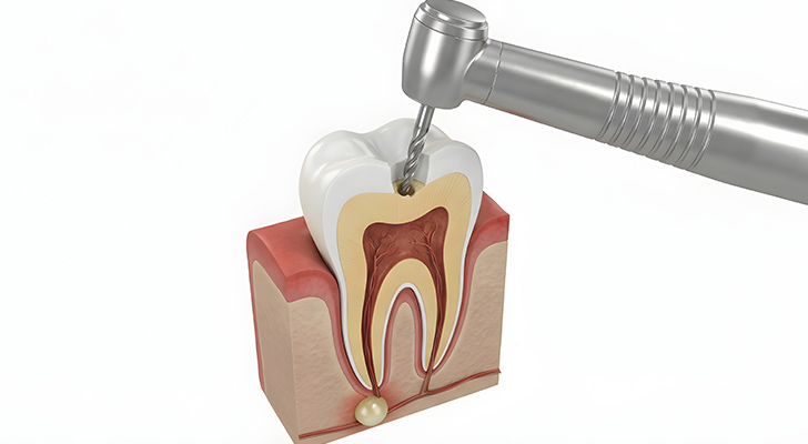 根の治療(神経の治療)